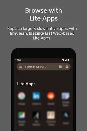 Hermit — Lite Apps Browser ภาพหน้าจอ 0