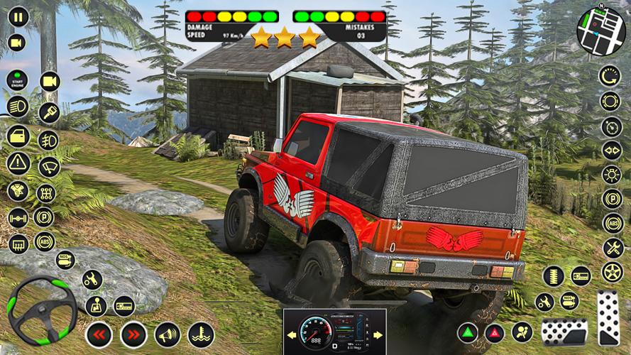 US Offroad Fury Car Driving 3D 스크린샷 2