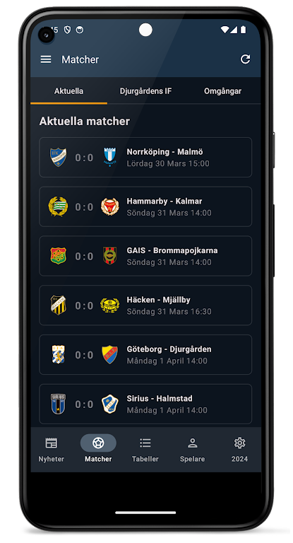 Allsvenskan 2024 Ảnh chụp màn hình 3