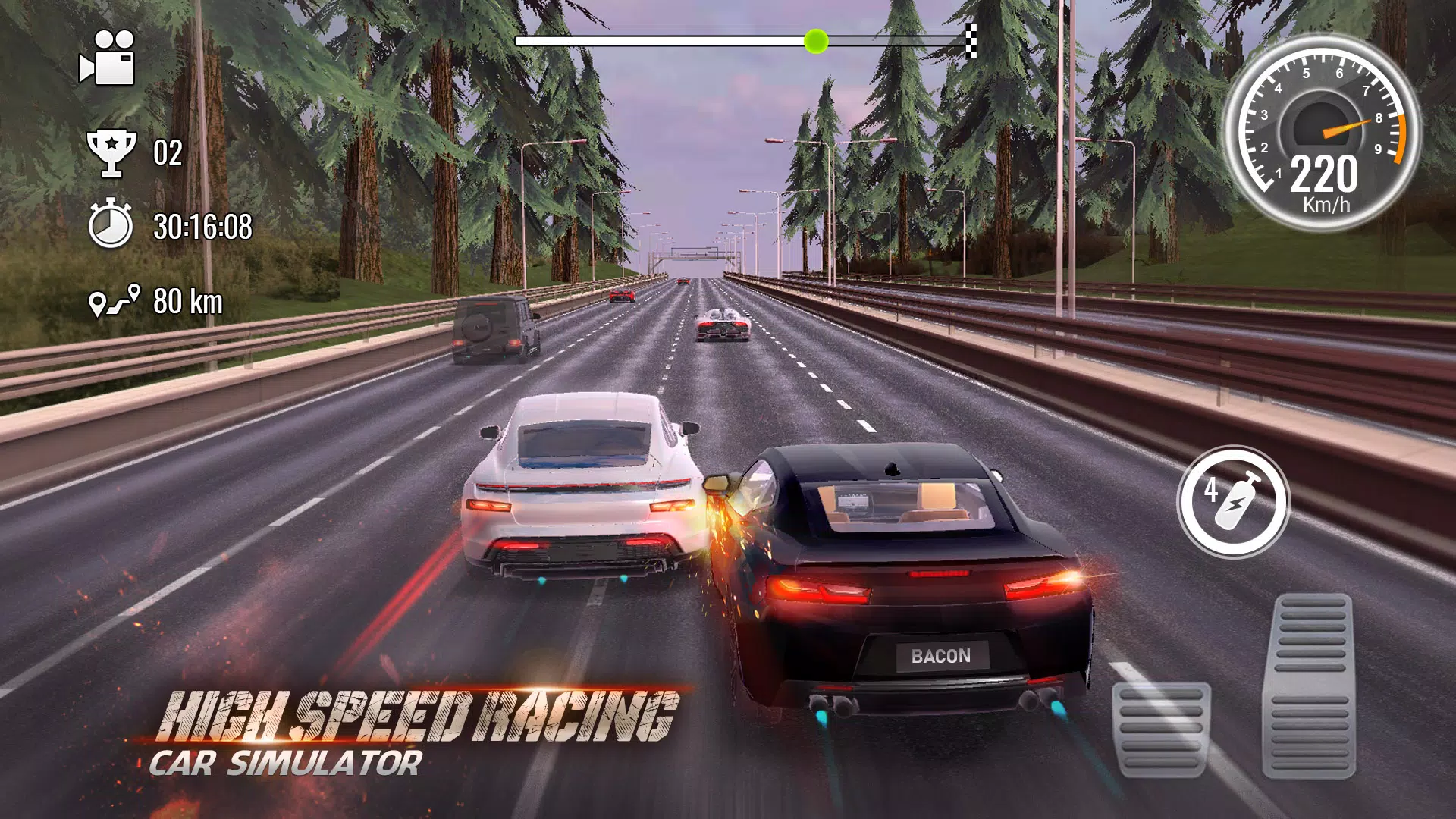 Traffic Car Driving Game Screenshot 0