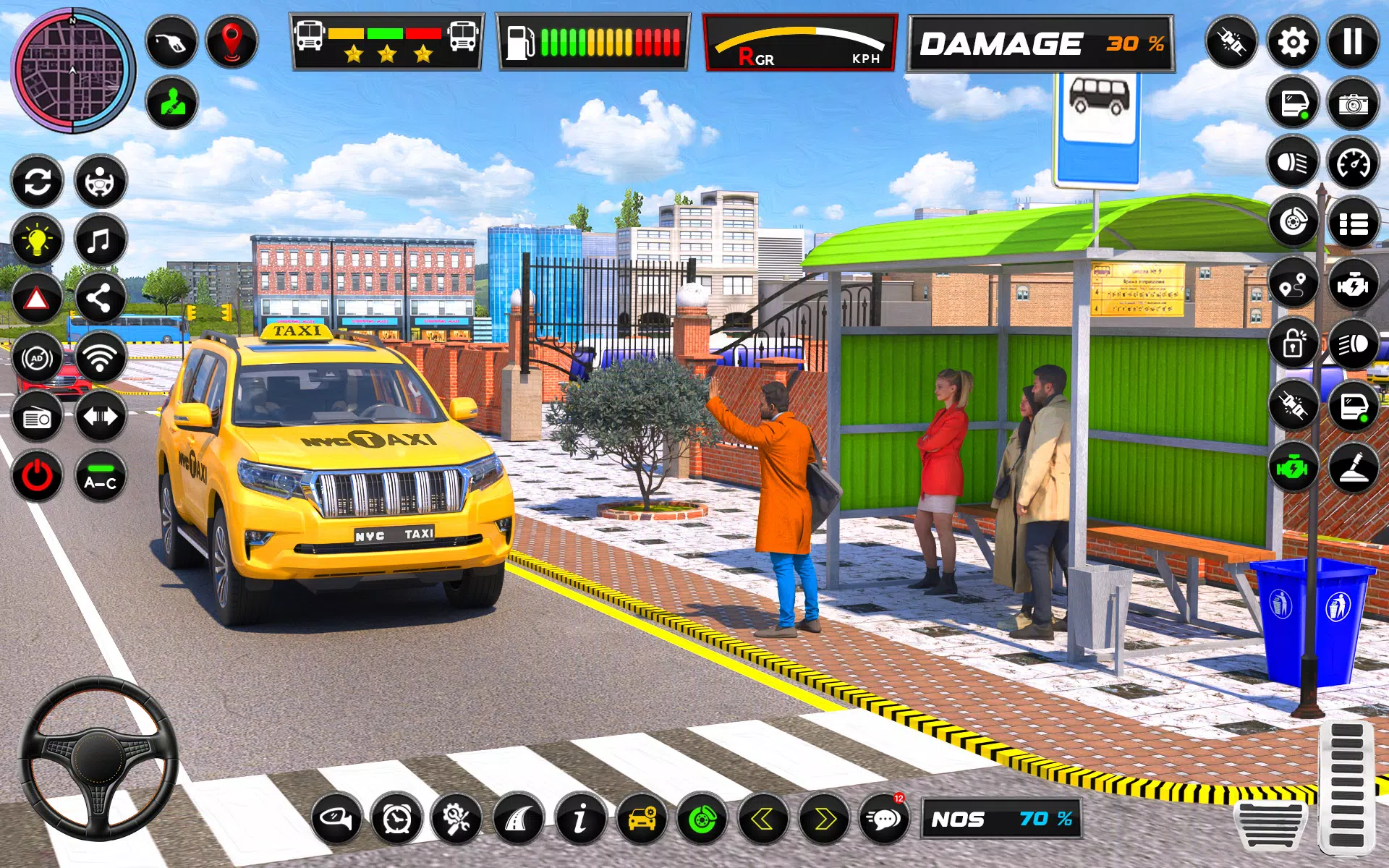 Taxi Simulator USA: City Drive Скриншот 1