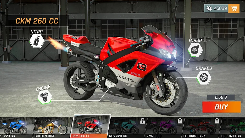 Highway Bike Riding Simulator Ảnh chụp màn hình 1