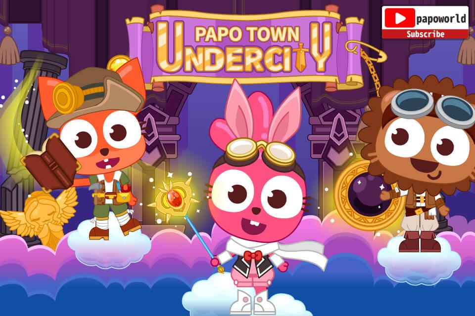 Papo Town: Underground City Screenshot 1