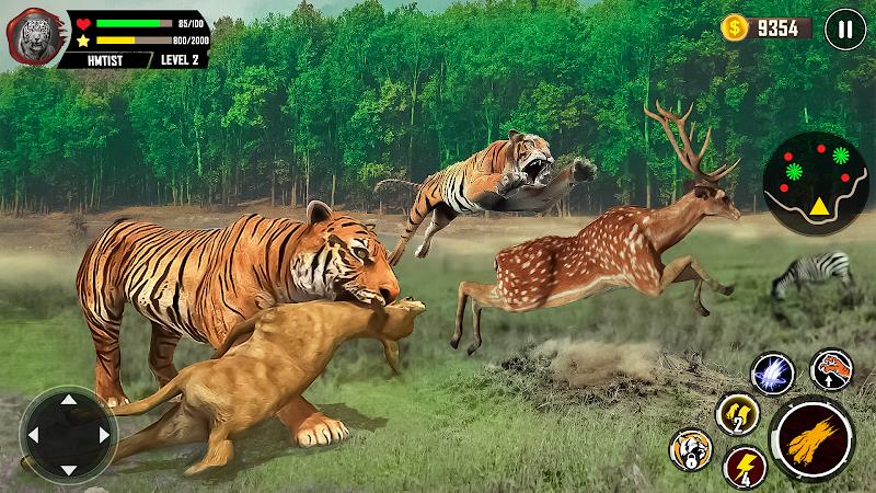 Schermata Tiger Simulator 3D Animal Game 0