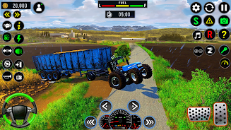 Tractor Simulator Cargo Games স্ক্রিনশট 1