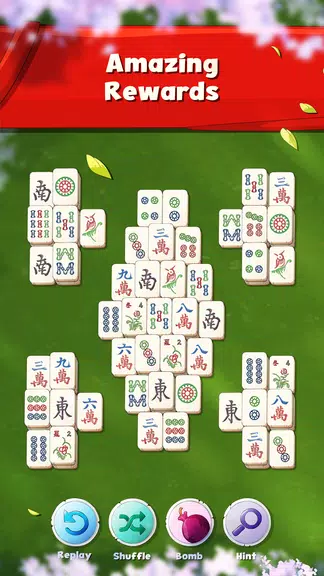 Mahjong Solitaire - Titan Puzzle 2019 Captura de tela 2