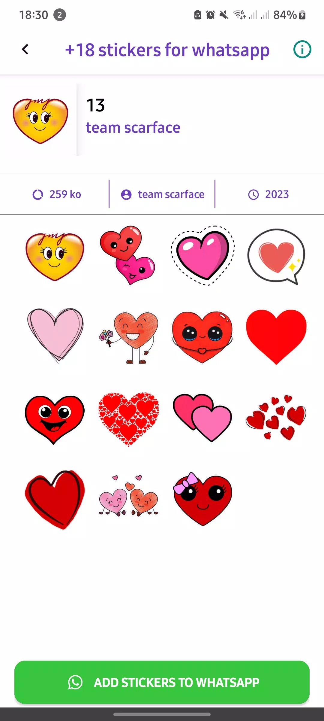 +18 Stickers For WhatsApp Ekran Görüntüsü 3