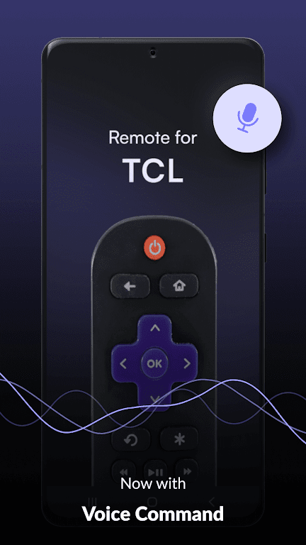 Remote control for TCL TVs स्क्रीनशॉट 0