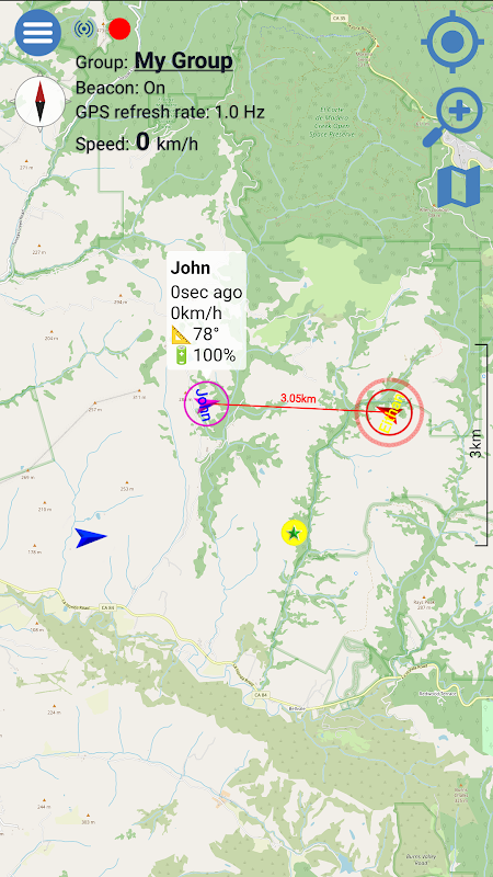 Enduro Tracker - GPS tracker Capture d'écran 1