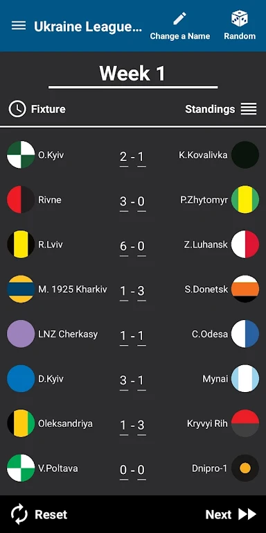 Ukraine League Calculator 2024 Tangkapan skrin 0