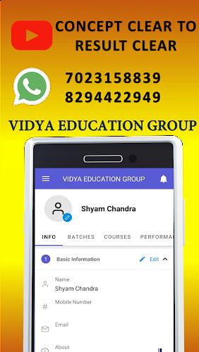 VIDYA EDUCATION by RAHUL SIR Ảnh chụp màn hình 3