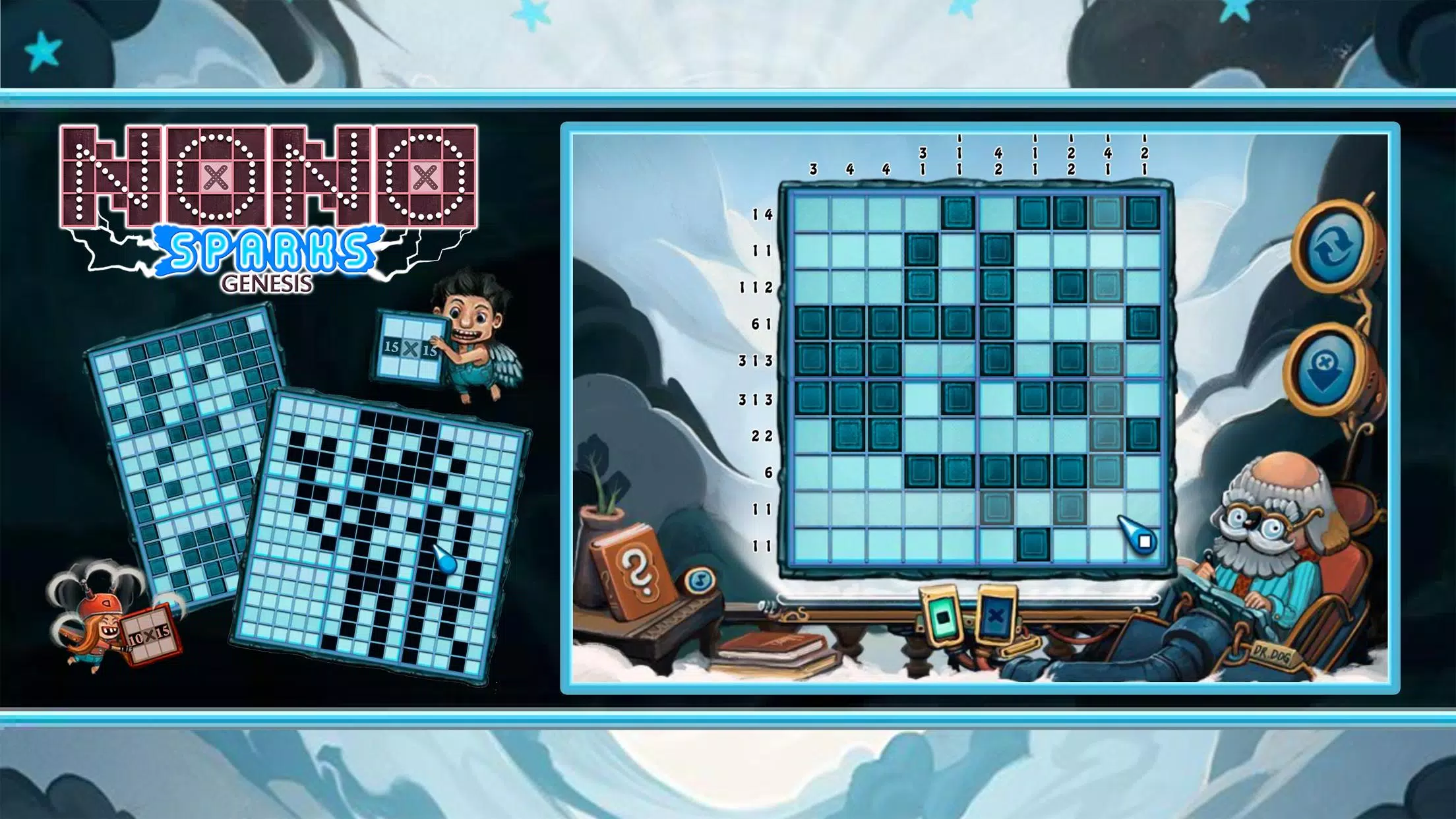 NoNoSparks: Genesis - Picross Screenshot 1