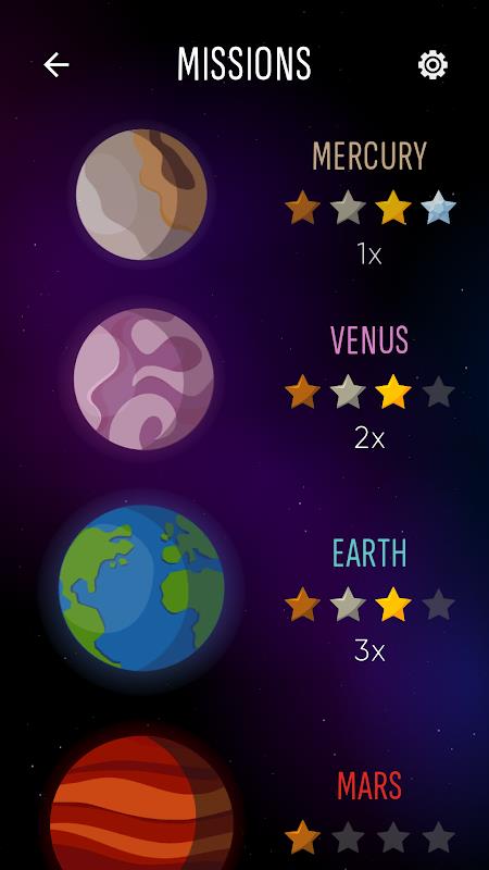 Space Math: Times Tables Games Screenshot 1