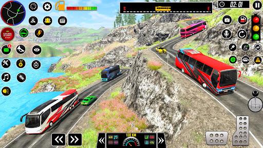 Grand City Racing Bus Sim 3D ภาพหน้าจอ 2