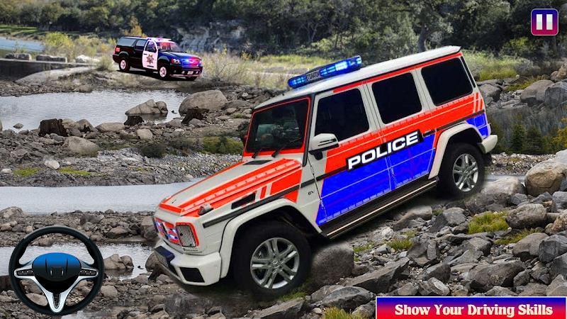 Offroad Police Car Chase Game应用截图第0张