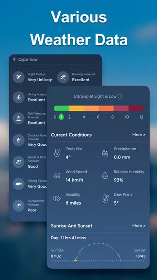 Schermata Weather Live: Accurate Weather 3