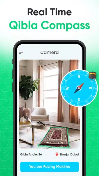 Qibla Direction: Qibla Compass Screenshot 0