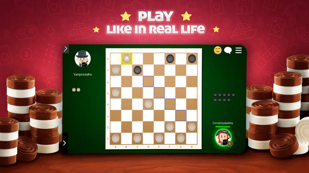 Checkers Online: board game Ảnh chụp màn hình 1