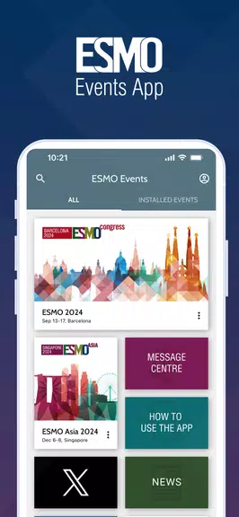ESMO Events 螢幕截圖 0
