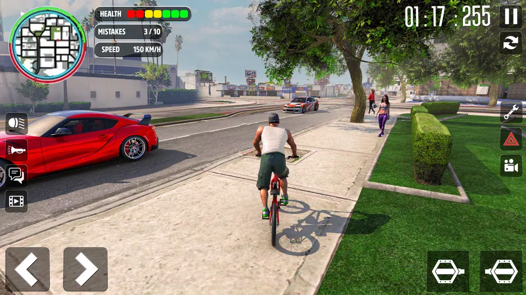Jogo de ciclo:Cycle stunt game Captura de tela 2