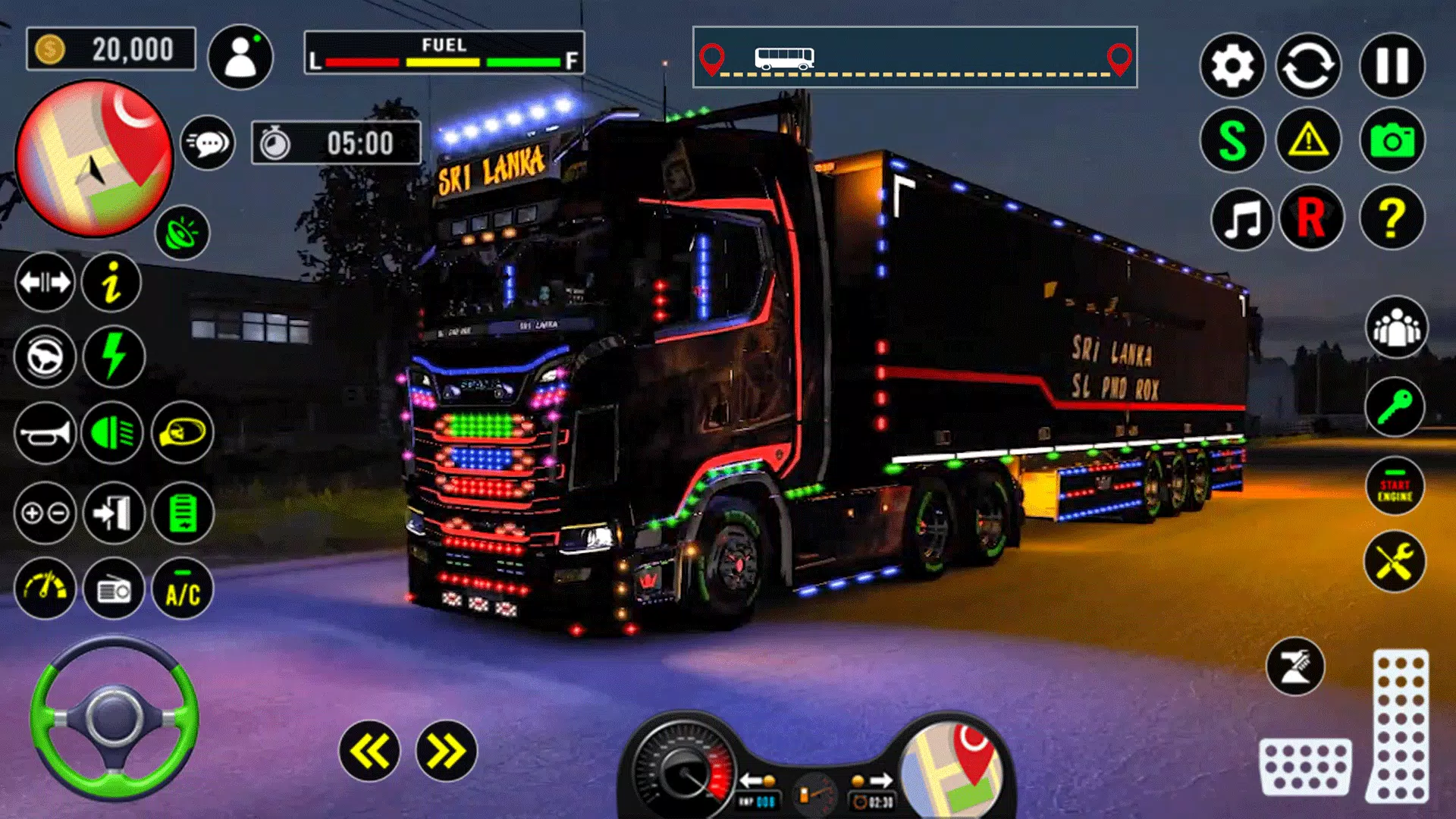 US Truck City Transport Sim 3d 螢幕截圖 2