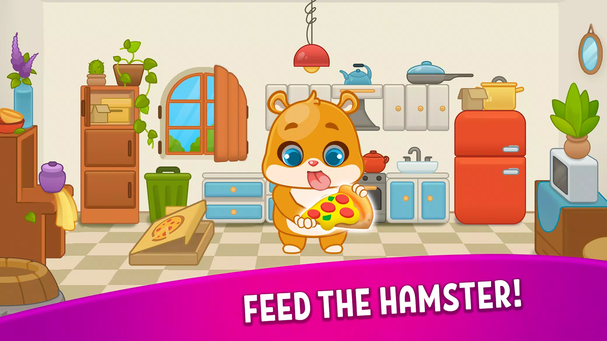 Hamster House: Kids Mini Games应用截图第1张