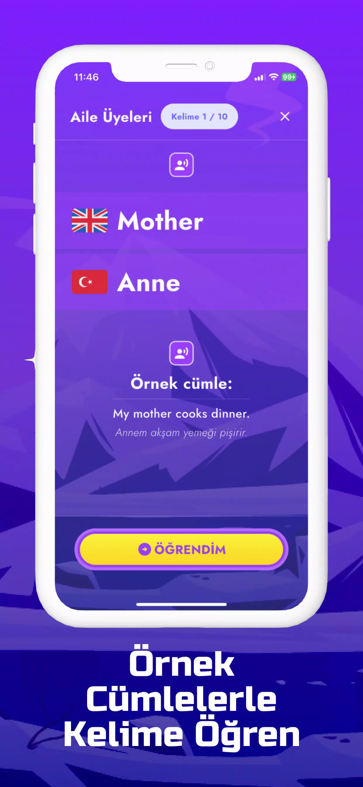 Quizlingo - İngilizce Öğren Captura de pantalla 1