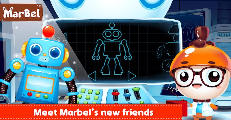 Marbel Robots - Kids Games 스크린샷 1