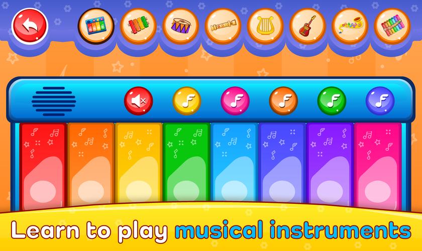 Piano Kids Music Songs & Games Ảnh chụp màn hình 0