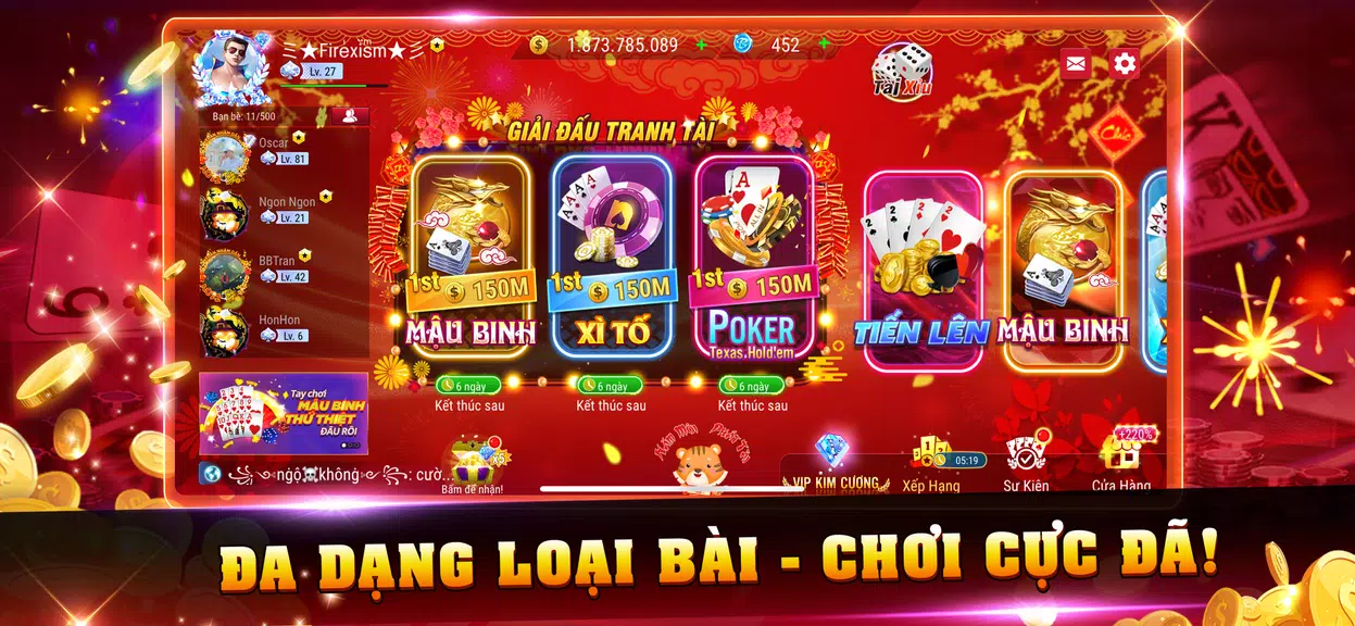 Schermata NPlay – Game Bài online, Tiến Lên, Xì Tố, Mậu Binh 0