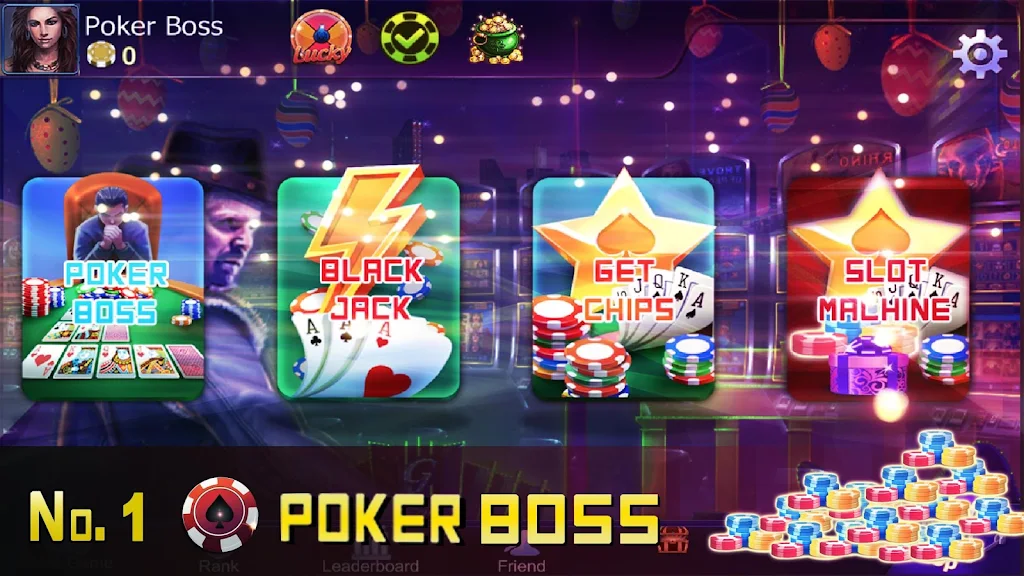 Poker Boss: Texas Holdem Offline 螢幕截圖 0