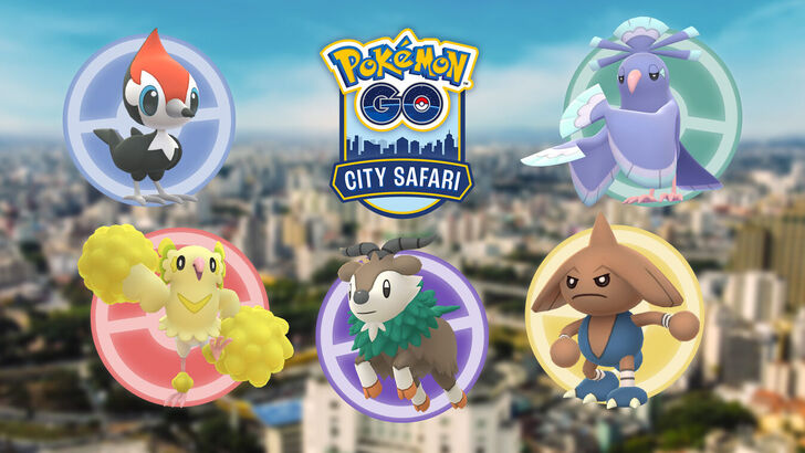 Pokémon GO City Safari Promotional Image