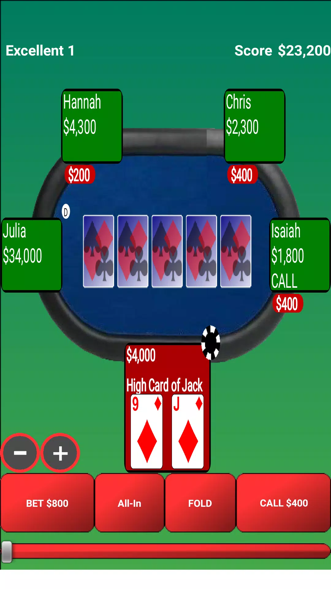 Texas Hold'em Poker Capture d'écran 2