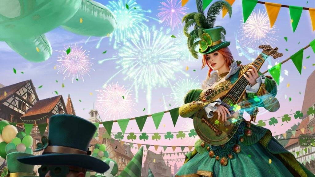 Hari St Patrick ini, Watcher of Realms membawa acara lagu Clover empat daun