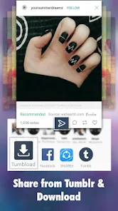 Photo & Video Explorer and Downloader for Tumblr Ảnh chụp màn hình 1