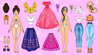 Chibi Dolls Dress Up DIY Games ภาพหน้าจอ 3