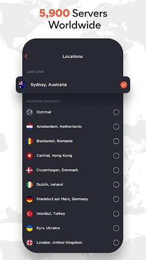 TouchVPN - VPN Proxy & Privacy Screenshot 3