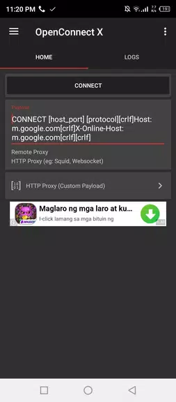 OpenConnect X for Android Screenshot 0