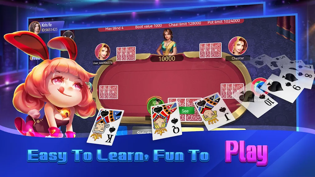 Teen Patti Glory - Online Game Ekran Görüntüsü 2