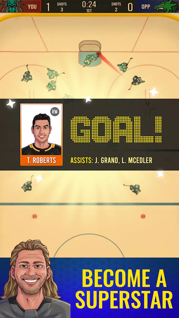 Superstar Hockey Screenshot 2