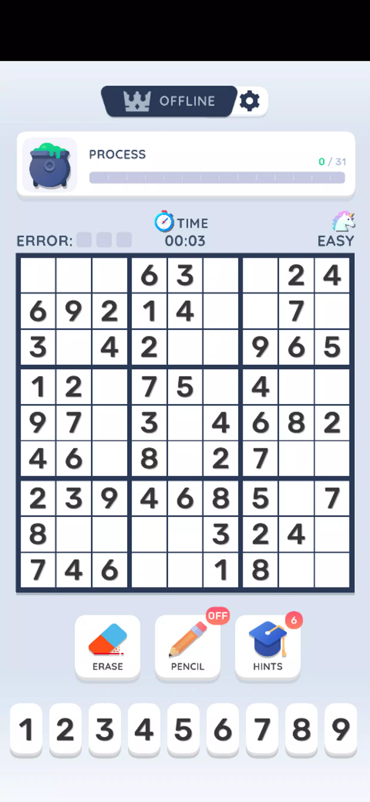 Sudoku Online Ảnh chụp màn hình 1