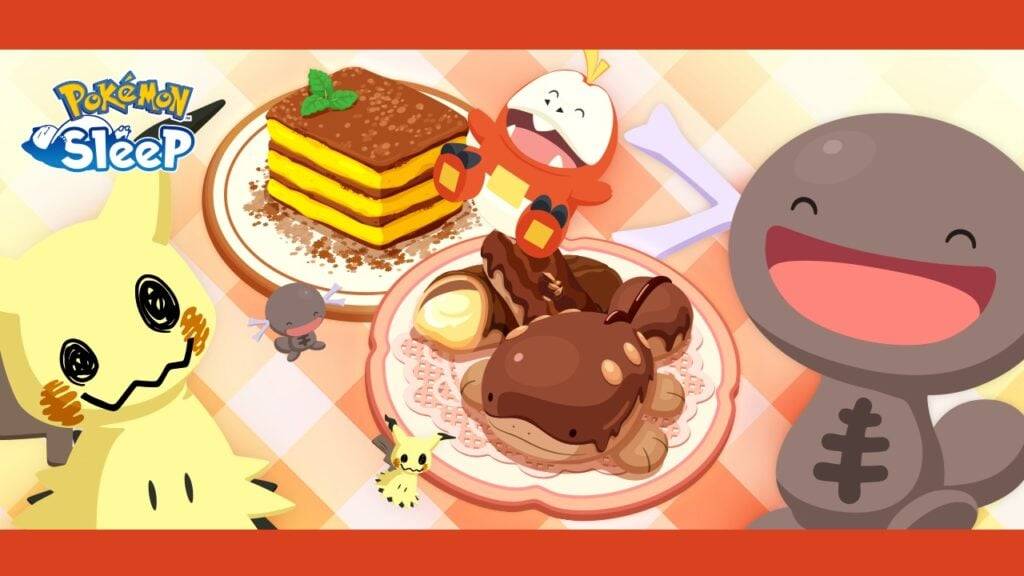 Pokémon Sleep đang kỷ niệm Ngày lễ tình nhân với éclair, bánh pho mát và nhiều món tráng miệng hơn!