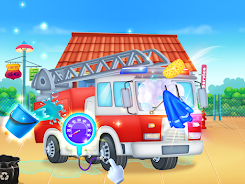 Truck wash games for boys स्क्रीनशॉट 2