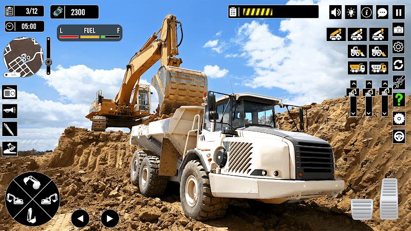 Construction Game: Truck Games Capture d'écran 1