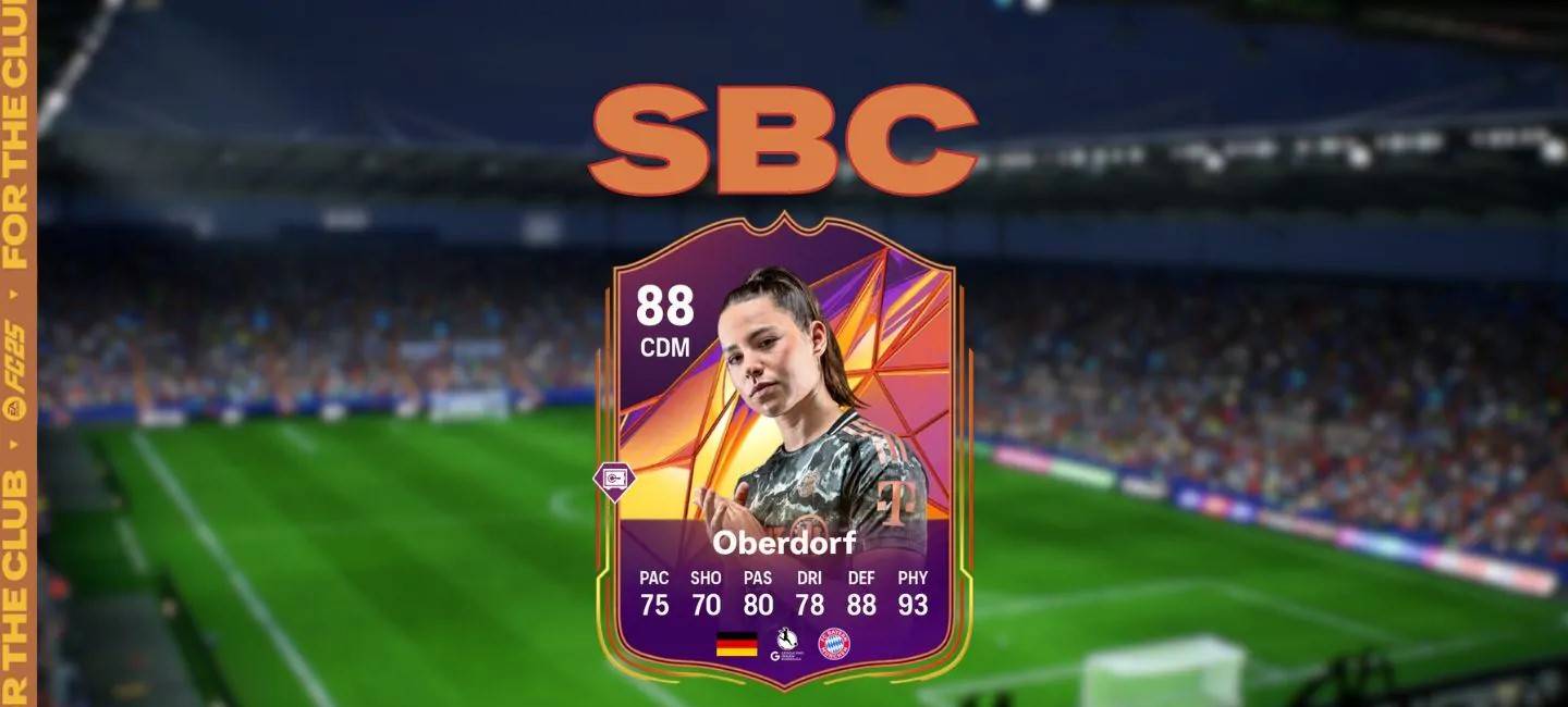 Hoe doe je Lena Oberdorf SBC in EA FC 25 en is het de moeite waard?