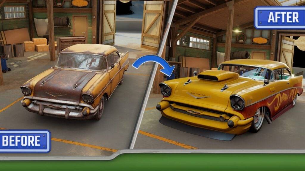 MatchCreek Motors：Match-3の楽しみでカスタムカーを構築します