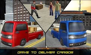 US Driver Transport Truck Game 스크린샷 2