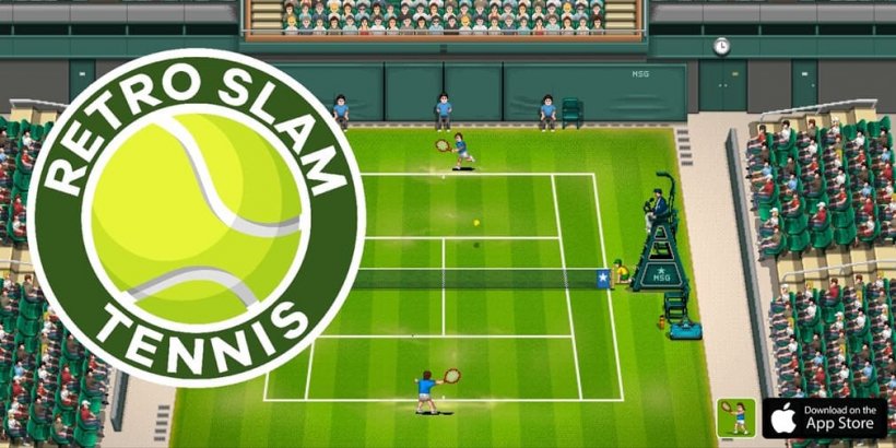 Retro Slam Tennis — новая теннисная игра от разработчиков Retro Bowl