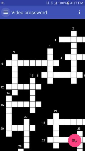 Video Crossword ภาพหน้าจอ 0