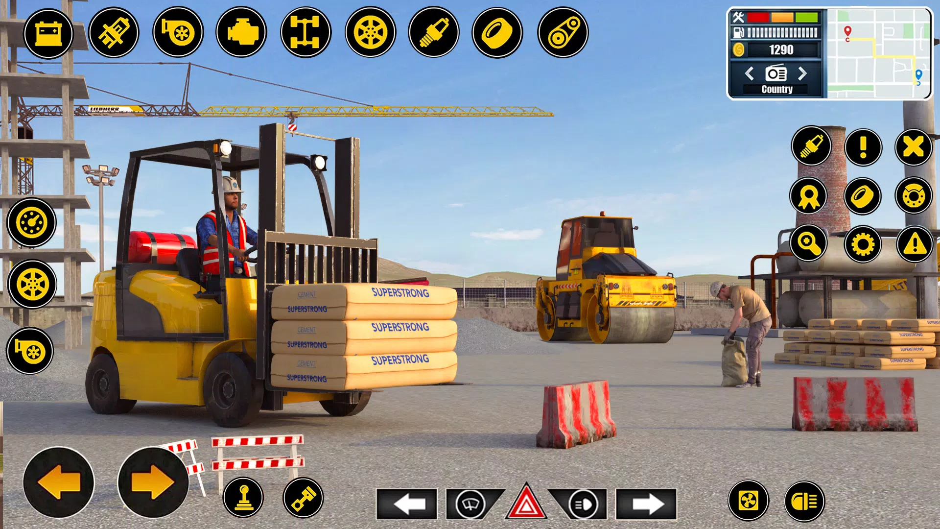 3D City Road Construction Game Screenshot 2